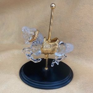 CRYSTAL DANCER CARROUSEL HORSE